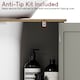 image 8 of Bath Vida Priano 2 Door Under Sink Freestanding Bathroom Cabinet, Grey & Oak | Grey | Grey & Oak | 1
