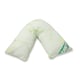 image 4 of Memory Foam V Shape Pillow Orthopedic Maternity Support Soft Cover Green
