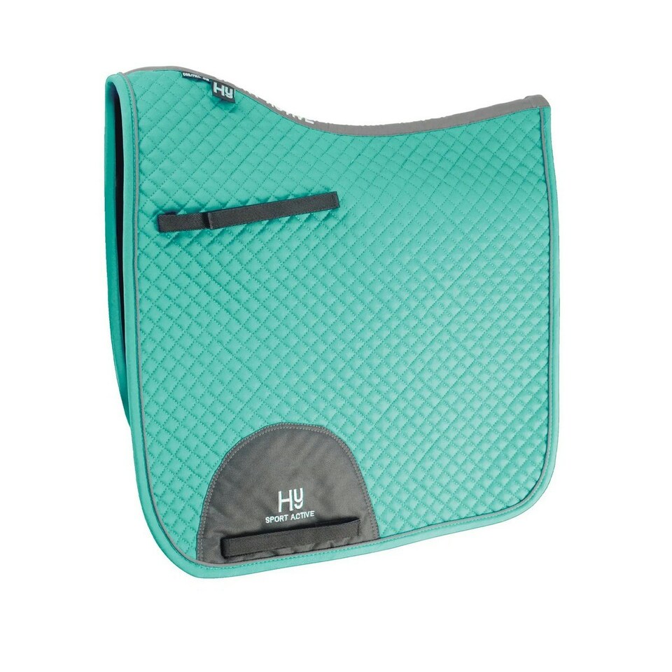 Hy Sport Active Dressage Horse Saddlepad - Spearmint Green - Full