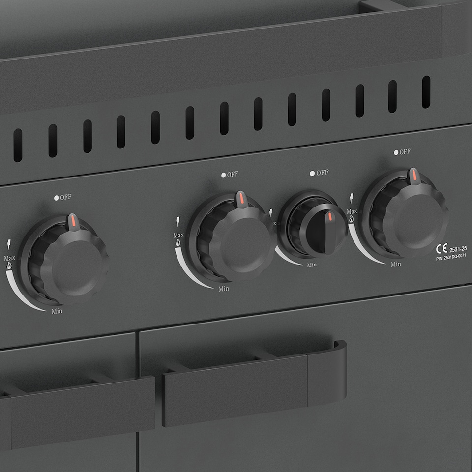 image 1 of Charles Bentley ottimo 350 4 Burner Gas BBQ