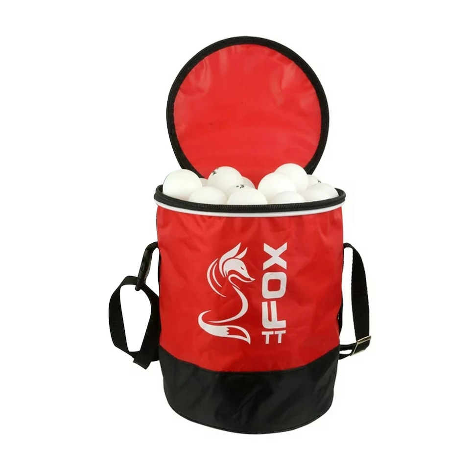 image 1 of Fox TT Table Tennis Set (Pack of 120) - Red/Black/White - One Size