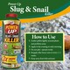 image 9 of Doff Power Up 500g Slug and Snail Killer 3 Times More Coverage Ferric Phosphate Formula Controls Slugs and Snails Easy to Use