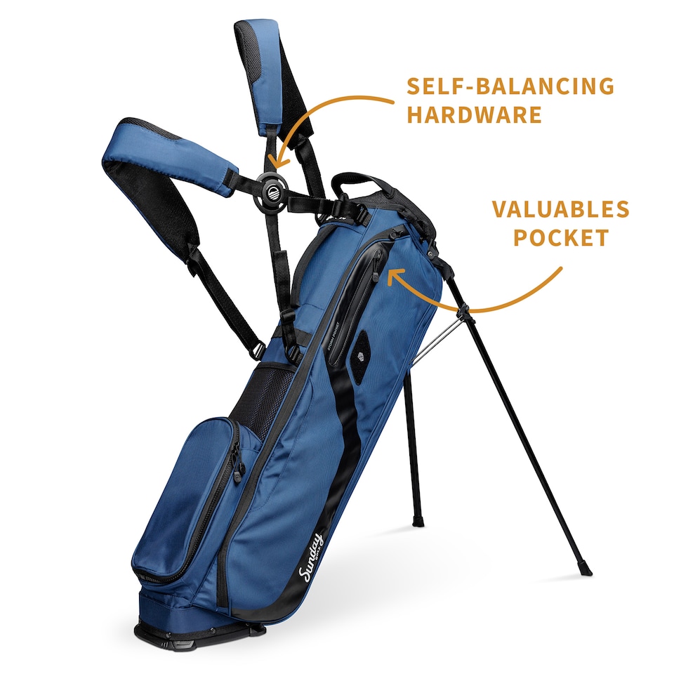 image 1 of El Camino Golf Bag - Cobalt Blue