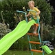 image 5 of Children's Slide - Wavy - 1.85m - Freestanding - Green
