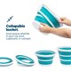 image 3 of Collapsible Bucket - Turquoise