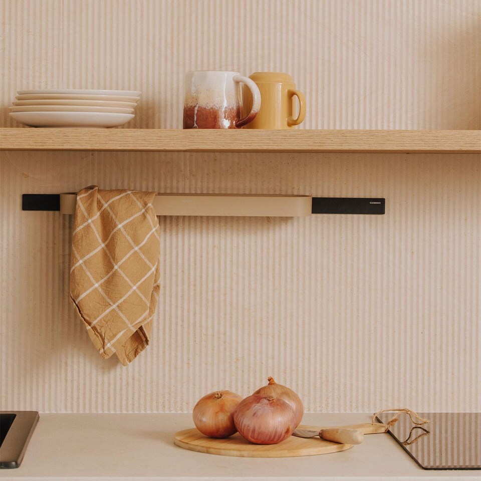 image 1 of COSMIC Towel rail 40cm, Wall Mounted Pale green Compatible with ALIFE Collection