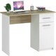 image 2 of Computer Desk Mix Sonoma Oak - White (1 box) White