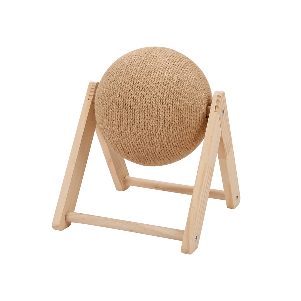 Living and Home Cat Scratching Ball Toy Natural Sisal Scratcher Pet Toy