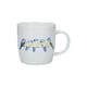 image 1 of KitchenCraft China 425ml British Birds Line Shaped Mug White