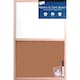 image 1 of Tallon Just Stationery 400x600mm Split White/Cork Board