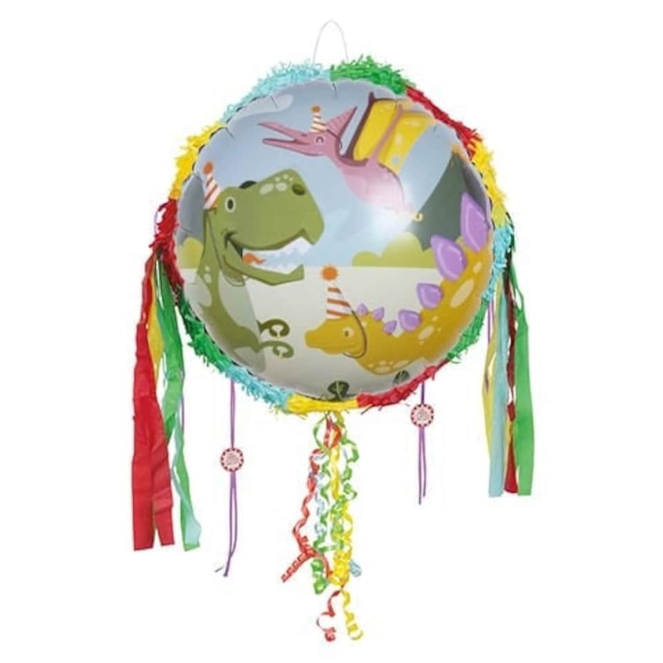 Dinosaur Fun Party Pull String Pinata