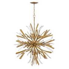 Hinkley Fredrick Ramond Vida 13 Light Large Pendant Burnished Gold