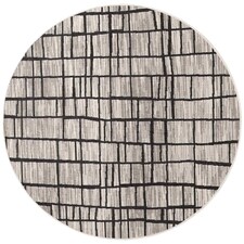 Ted Baker Indoor Outdoor Crouch Round Abstract Rug