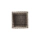 image 3 of Wicker Antique Wash Open Storage Basket Small | Brown | Brown