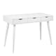 image 1 of Neptun 3 Drawer Office Desk in White