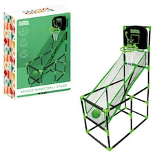 Green Black Arcade Basketball Stand - 86x46x139cm