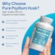 image 2 of Psyllium Husk 2250mg - 120 Capsules