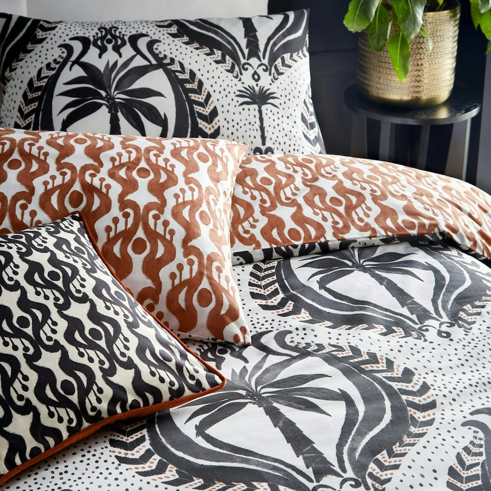 image 1 of Wylder Laucala Bohemian Super King Duvet Cover Set