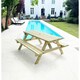 image 4 of Deluxe Heavy Duty Picnic Table - 1800mm Length - 8 Seater
