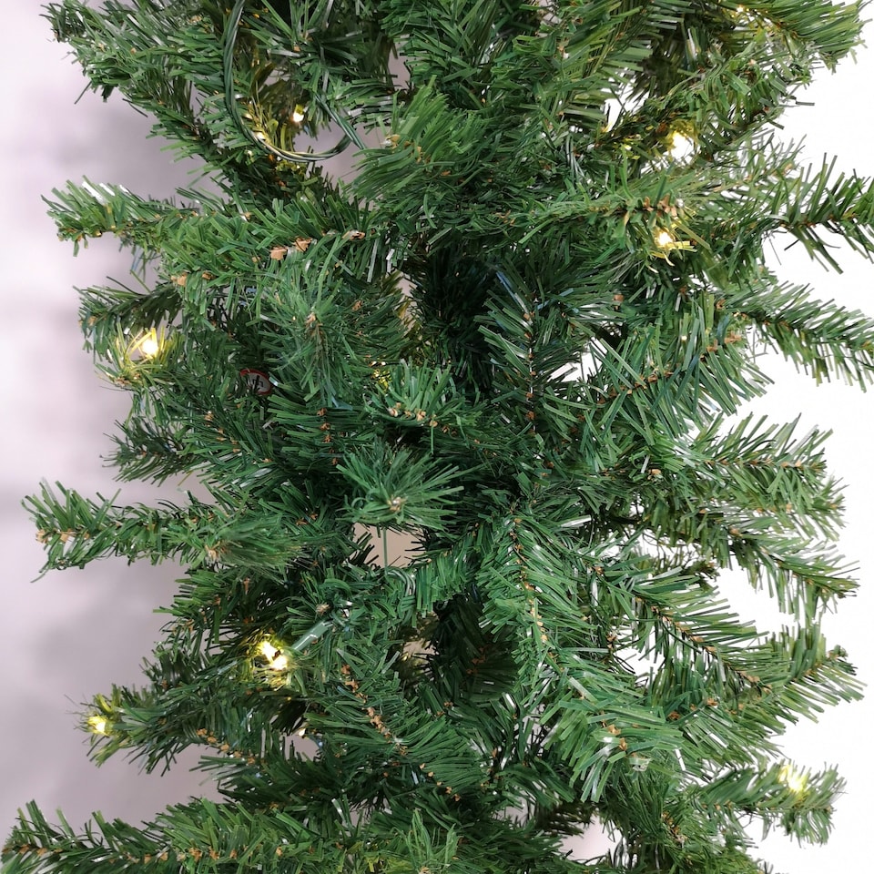 image 1 of 8ft (2.4m) Tall Prelit Premier Indoor / Outdoor Christmas Tree Arch in Green