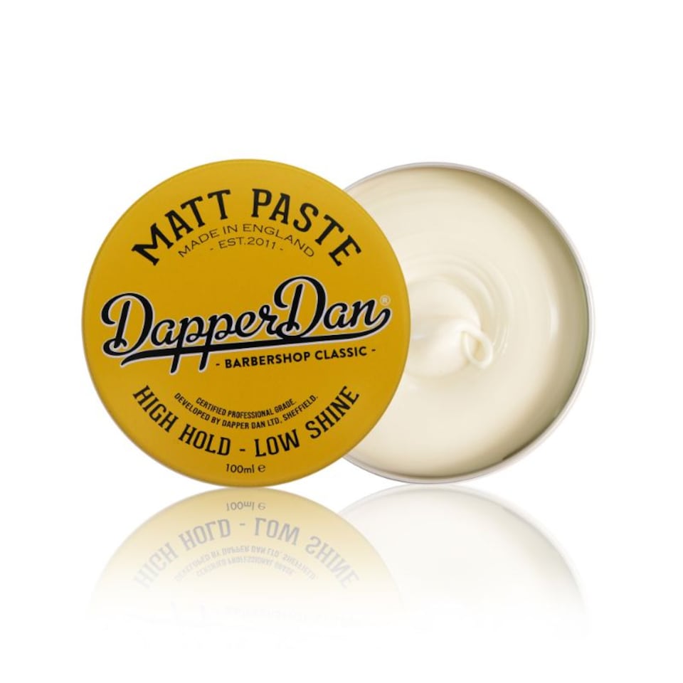 image 1 of Dapper Dan Matt Paste 100ml DUO PACK | Black