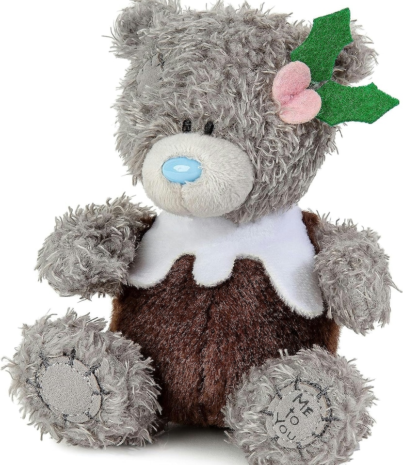 image 1 of Me to You Tatty Teddy Christmas Pudding Bear 10cm High