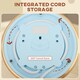 image 8 of HOMCOM Electric Kettle, Fast Boil, 1.7L, 3kW, Swivel, Light Blue Ripple