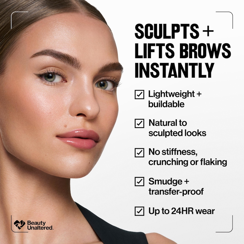 image 1 of Revlon Photoready Brow Gel, Dark Rich Brown Tinted Eye Makeup Grooming Mascara