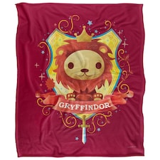 Harry Potter Gryffindor Cute Blanket - Multicoloured - One Size