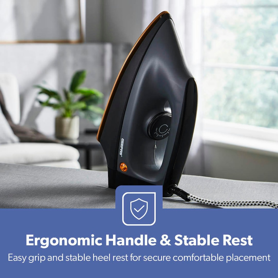 image 1 of GEEPAS Dry Iron|1200W Grey