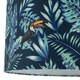 image 4 of First Choice Lighting Set of 2 Toucan Velvet Toucan Design 30cm Pendant or Table Lamp Shades Multi