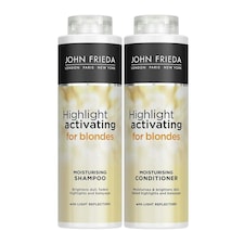 John Frieda Sheer Blonde Highlight Activating Shampoo & Conditioner New Duo Pack
