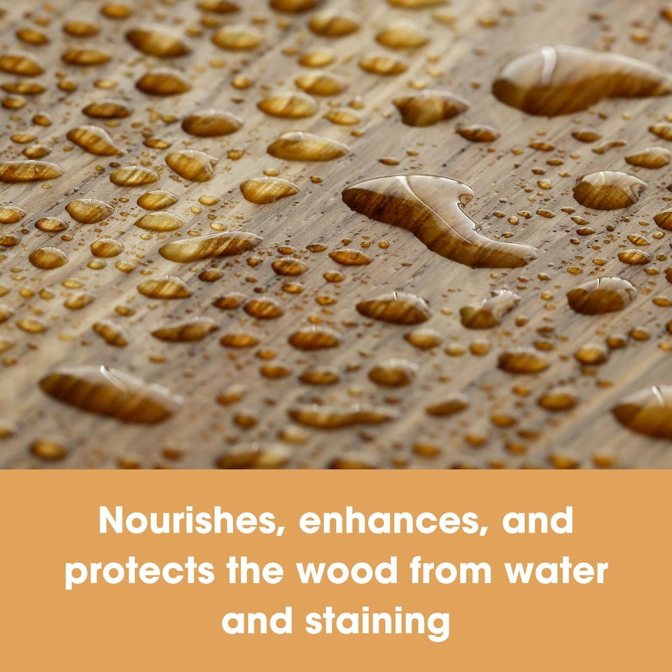 image 1 of Natural Oak Coloured Beeswax Polish for Wood & Furniture - 200ml. Natural Finishing Wood Wax for All Types of Furniture & Wooden Surfaces. Colour, Protect & Enhance