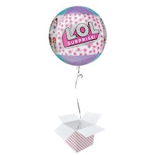 LOL Surprise Orbz Foil Helium Balloon - Inflated Balloon in a Box