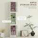 image 3 of HOMCOM Narrow Bathroom Storage Cabinet with Open Compartment, White White