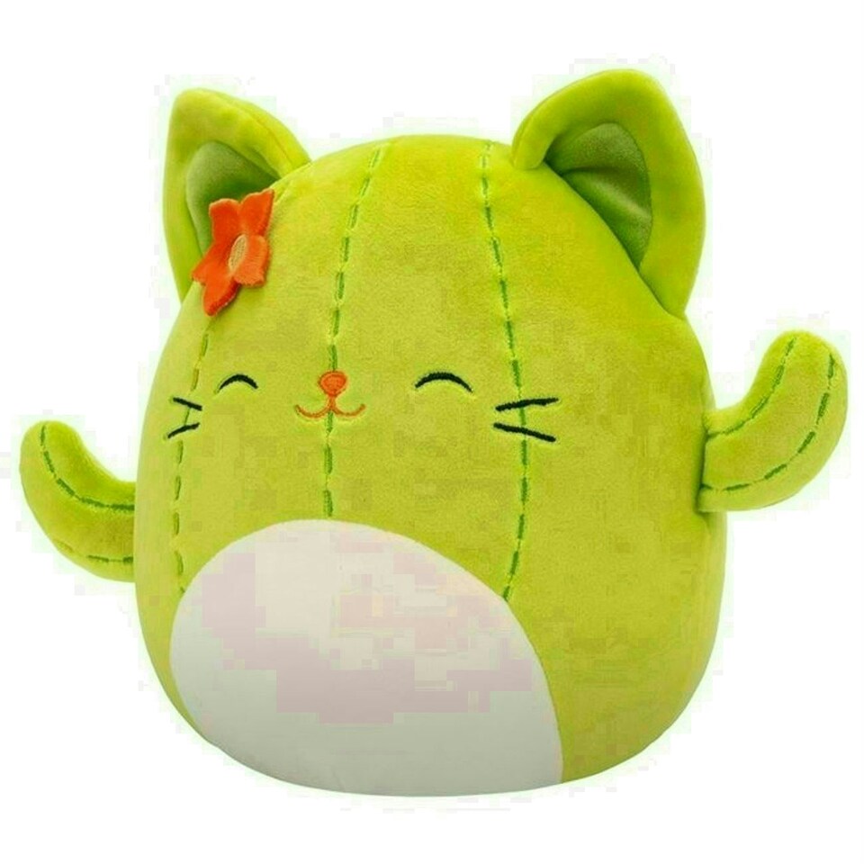 image 1 of Squishmallows Ms. Miss The Cactus Cat 7.5-Inch Soft Toy