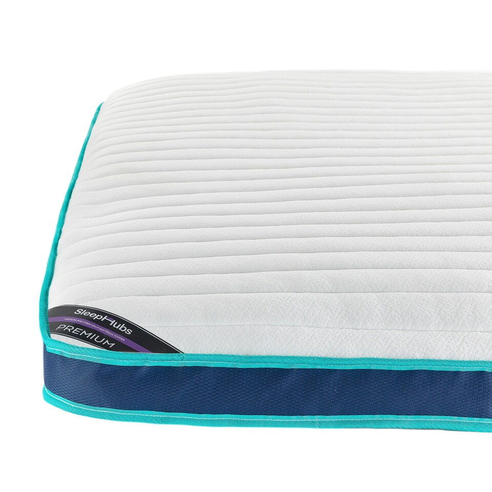 image 1 of Premium Medium and Firm Mattress Topper, Size Double