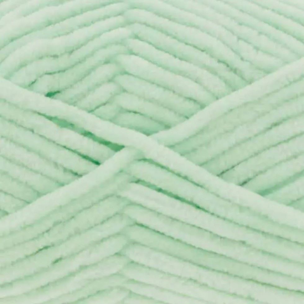 King Cole Green Yummy Chunky Yarn (Value Pack 6 x 100g Balls) For Crochet, Knitting - 120m per ball