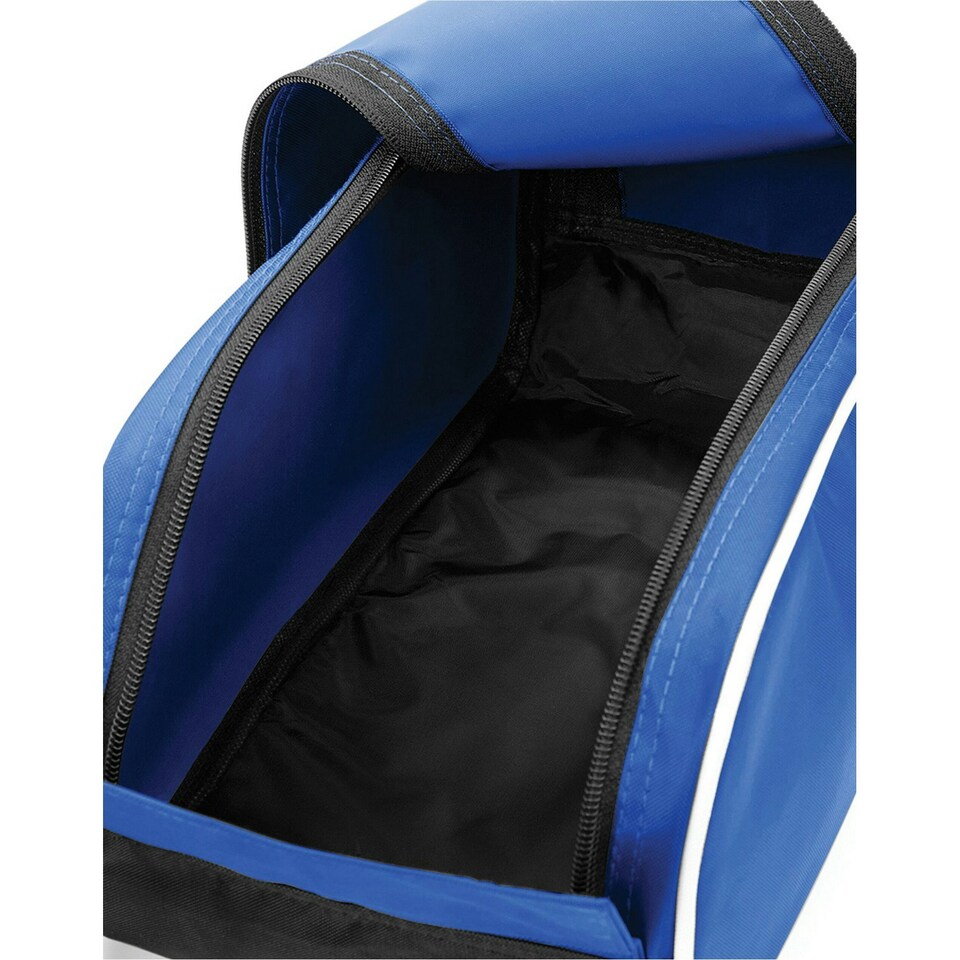 image 1 of Quadra Teamwear Shoe Bag - Bright Royal Blue/Black/White - One Size Blue | One Size