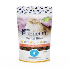 Proden Plaqueoff Dental Bites Cat Salmon (60g)