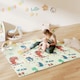 image 1 of AIYAPLAY Baby Play Mat, Foldable Activity Playmat, Dinosaur Theme