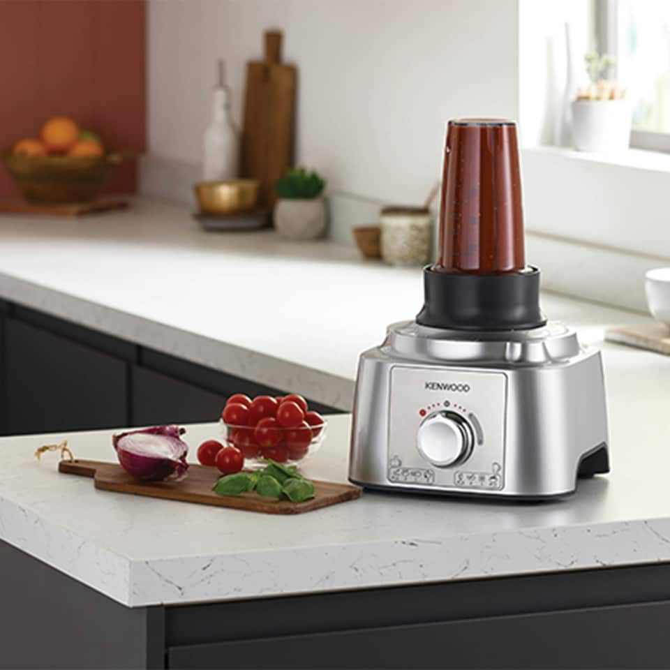 image 1 of Kenwood Food Processor with Smoothie2Go, White