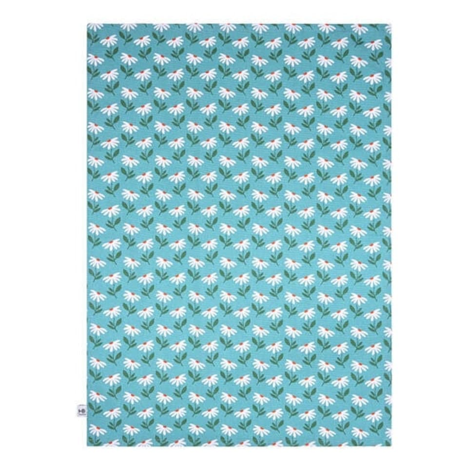 image 1 of RHS Cottage Garden Organic Cotton Set of 2 Tea Towels Multi