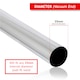 image 3 of SPARES2GO Adjustable Telescopic Rod Pipe Compatible with Guild 16L 30L GWD16 GWD30 Vacuum Cleaner (35mm)