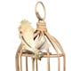 image 1 of Decorative Gold Fantasy Bird With Clip - 15cm