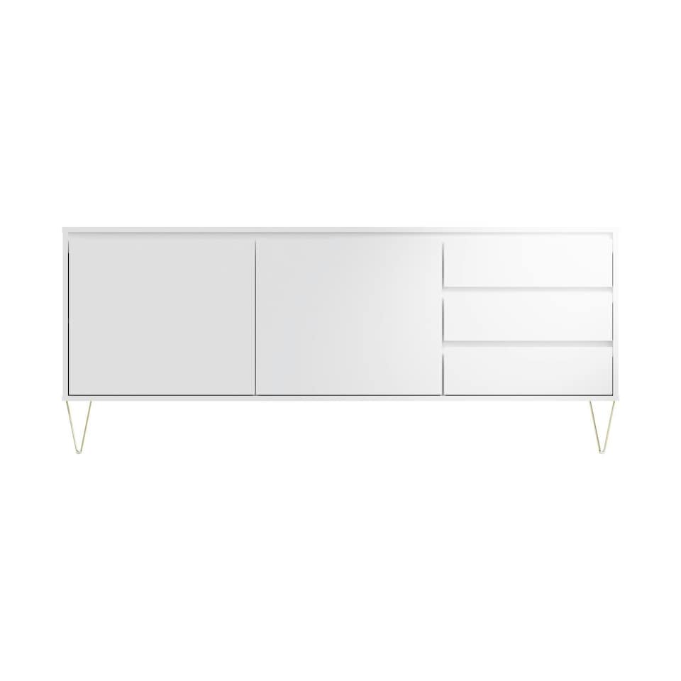 image 1 of Monaco 2 Door 3 Drawer Cabinet