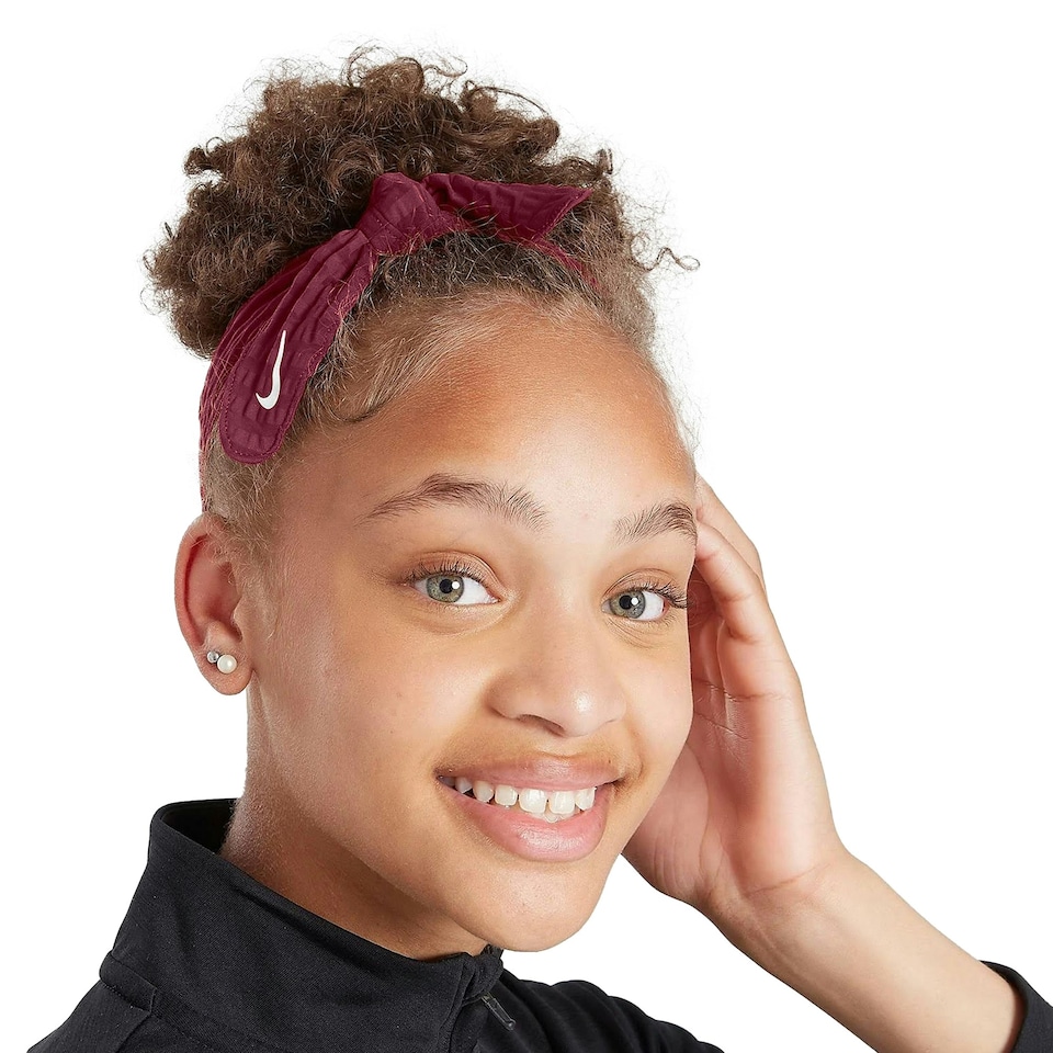 image 1 of Nike Skinny Headband - Pomegranate - One Size Red