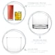 image 2 of Argon Tableware 12 Piece Classic Glassware Set Clear