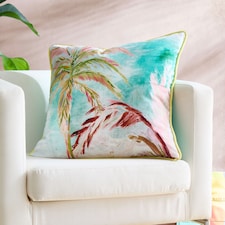 Appletree Leilani Filled Cushion LS Green