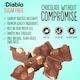 image 3 of Diablo No Added Sugar Milk Chocolate with Hazelnuts 75g
